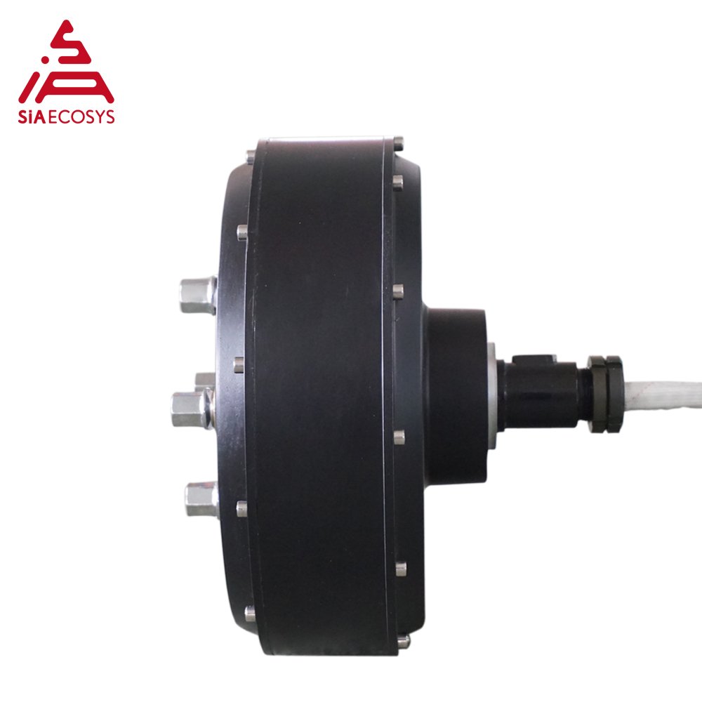 QSMOTOR 12*5inch 5000W 72V 90kph 2wd Single Shaft Hub Motor Electric Car Conversion Kit for Electric ATV Car
