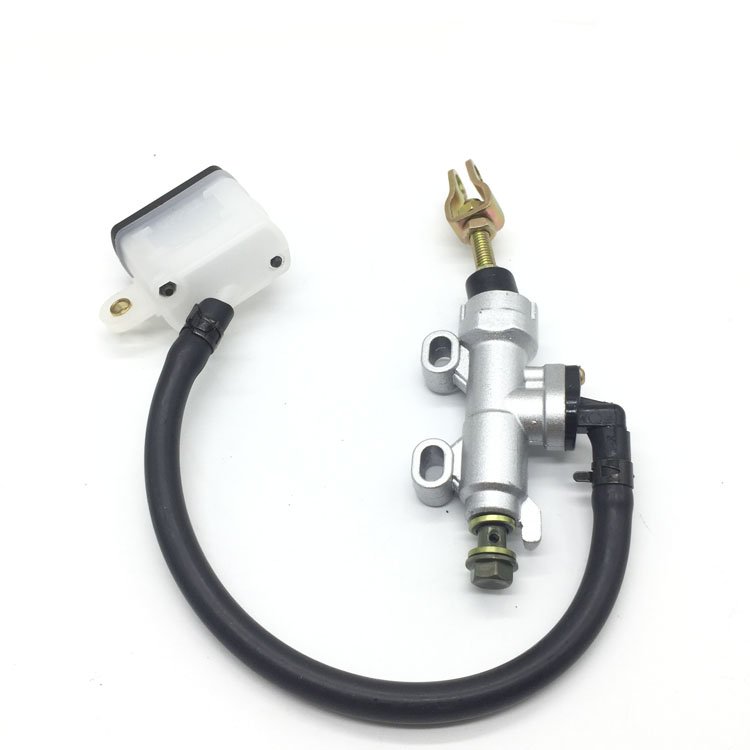 Rear Foot Brake Master Cylinder Pump With Reservoir for Pit Dirt Bike ATV Quad 4 Wheeler 50cc -250cc Universal
