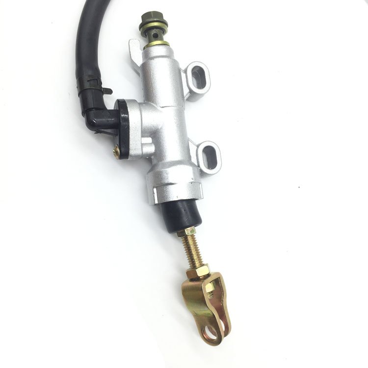 Rear Foot Brake Master Cylinder Pump With Reservoir for Pit Dirt Bike ATV Quad 4 Wheeler 50cc -250cc Universal