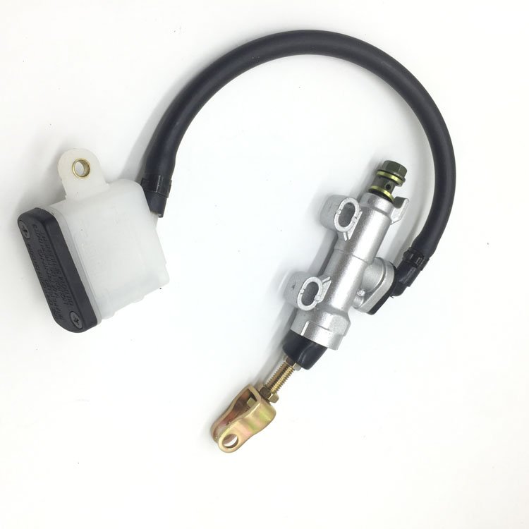 Rear Foot Brake Master Cylinder Pump With Reservoir for Pit Dirt Bike ATV Quad 4 Wheeler 50cc -250cc Universal