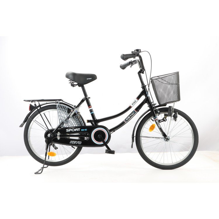 16 20 26 Inch Single Speed Kids Bike with Basket Drum Brake Kids Bike for Children