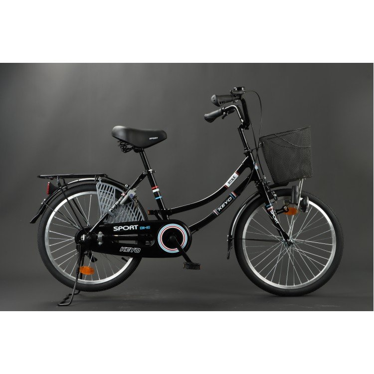 16 20 26 Inch Single Speed Kids Bike with Basket Drum Brake Kids Bike for Children