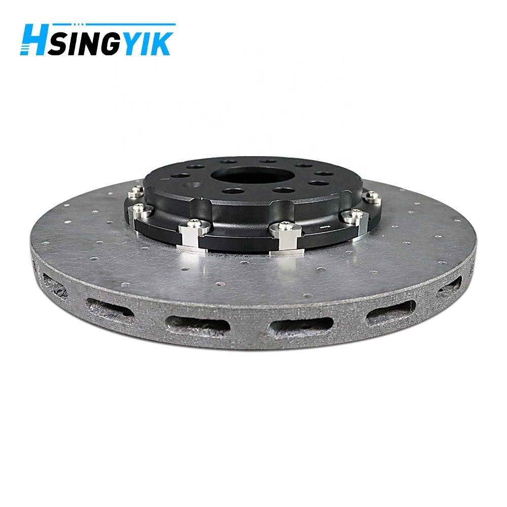 Hsingyik Carbon Ceramic Brake System Kit for Tesla Model X Plaid OEM Model X 365X28mm Rear Brake Disc Ceramic