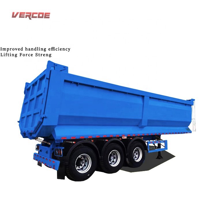 70 Ton Tipper Truck Semi Trailer in Gabon