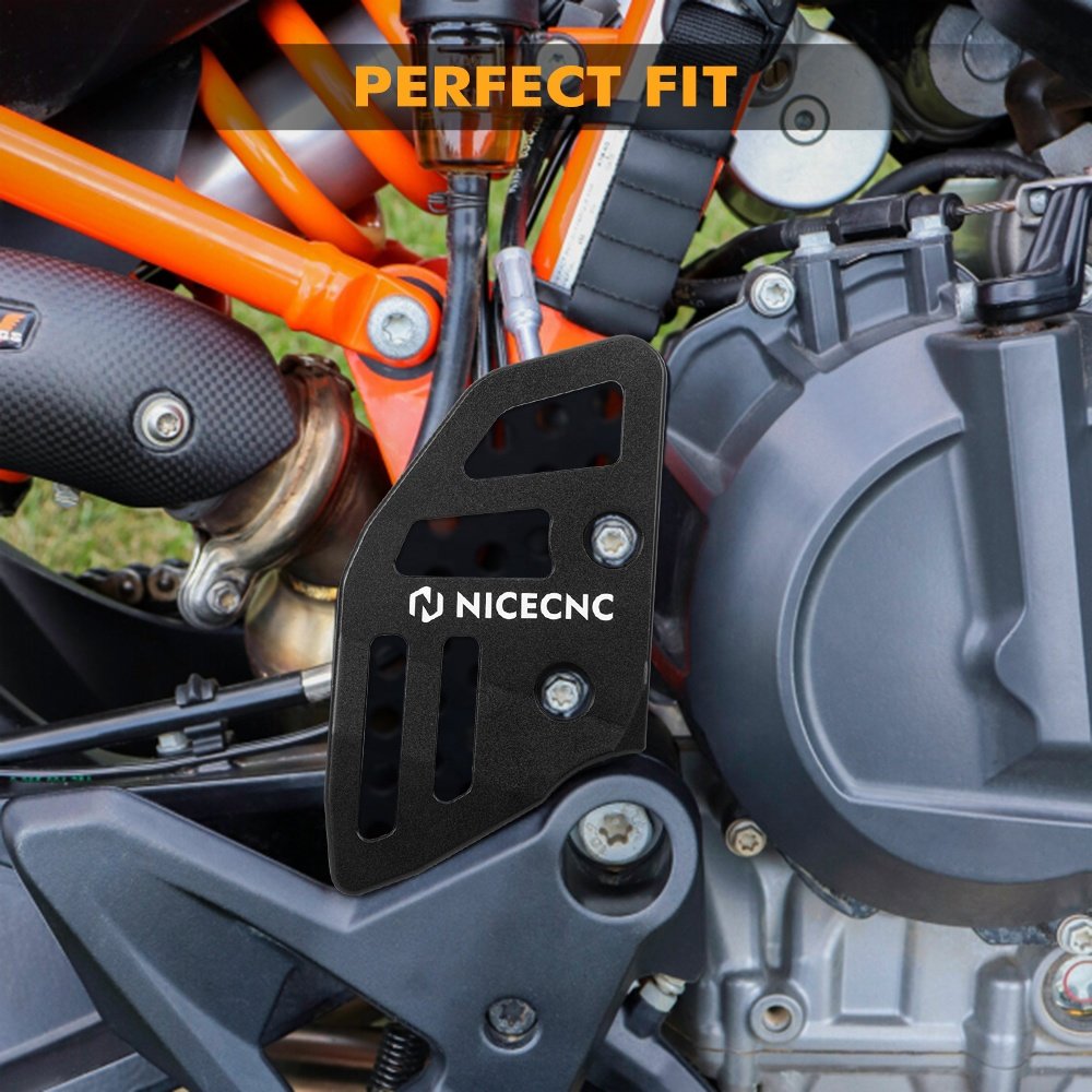NiceCNC Rear Brake Master Cylinder Guard for Hus Qvarna NORDEN 901 for KTM 790 890 Adventure/Adventure R 2019-2022