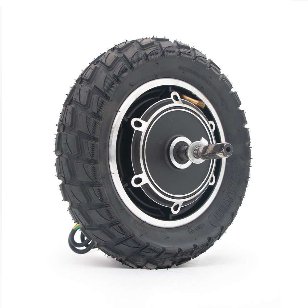High Quality 48v 36v 170mm Opening Size Disc Brake Drum Brake 8 Inch E-motorcycle Rear Wheel Hub Motor
