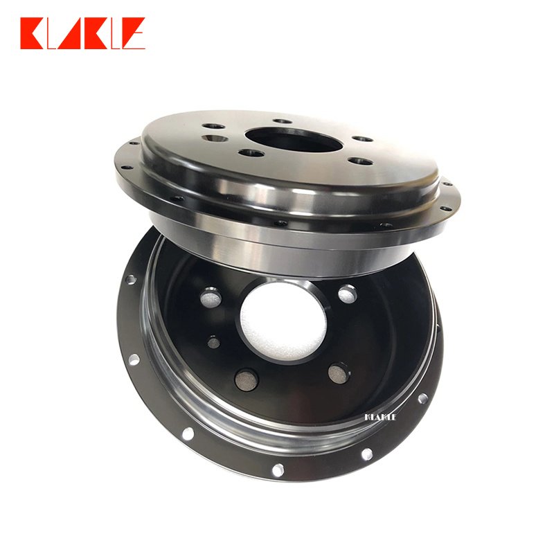 KLAKLE Tuning Brake System Modified Car Central Rotor Hat Brake Rotor Center Bell for Audi RS6 Caliper
