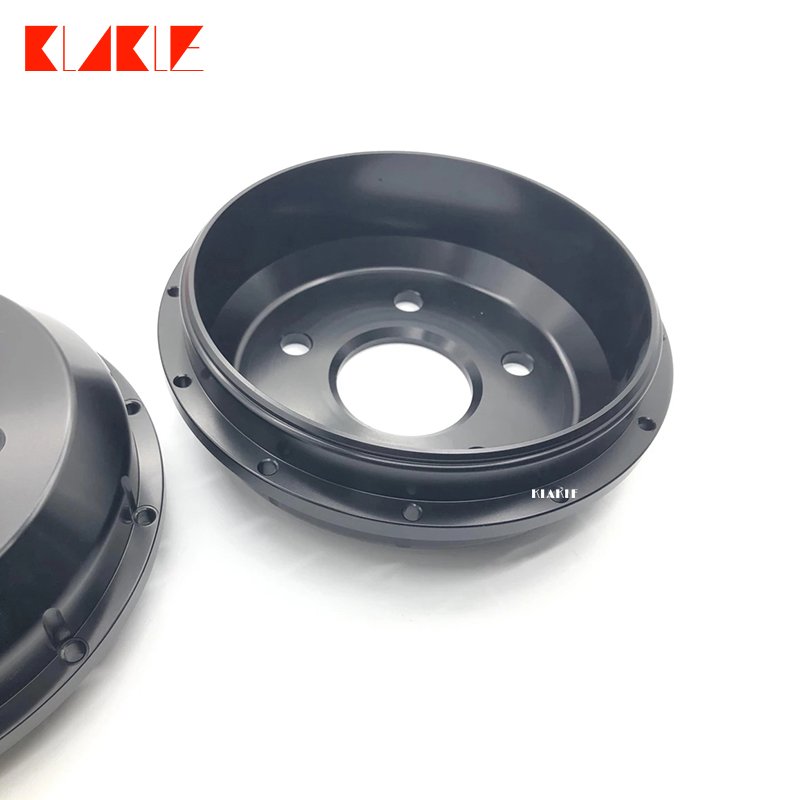 KLAKLE Tuning Brake System Modified Car Central Rotor Hat Brake Rotor Center Bell for Audi RS6 Caliper
