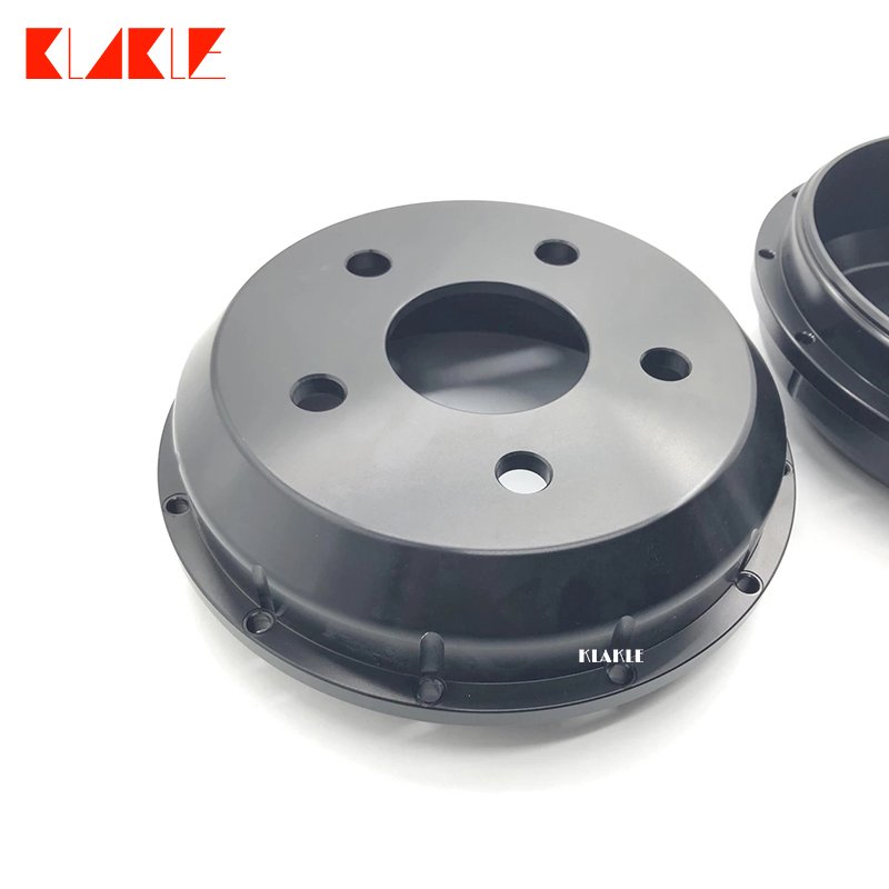 KLAKLE Tuning Brake System Modified Car Central Rotor Hat Brake Rotor Center Bell for Audi RS6 Caliper
