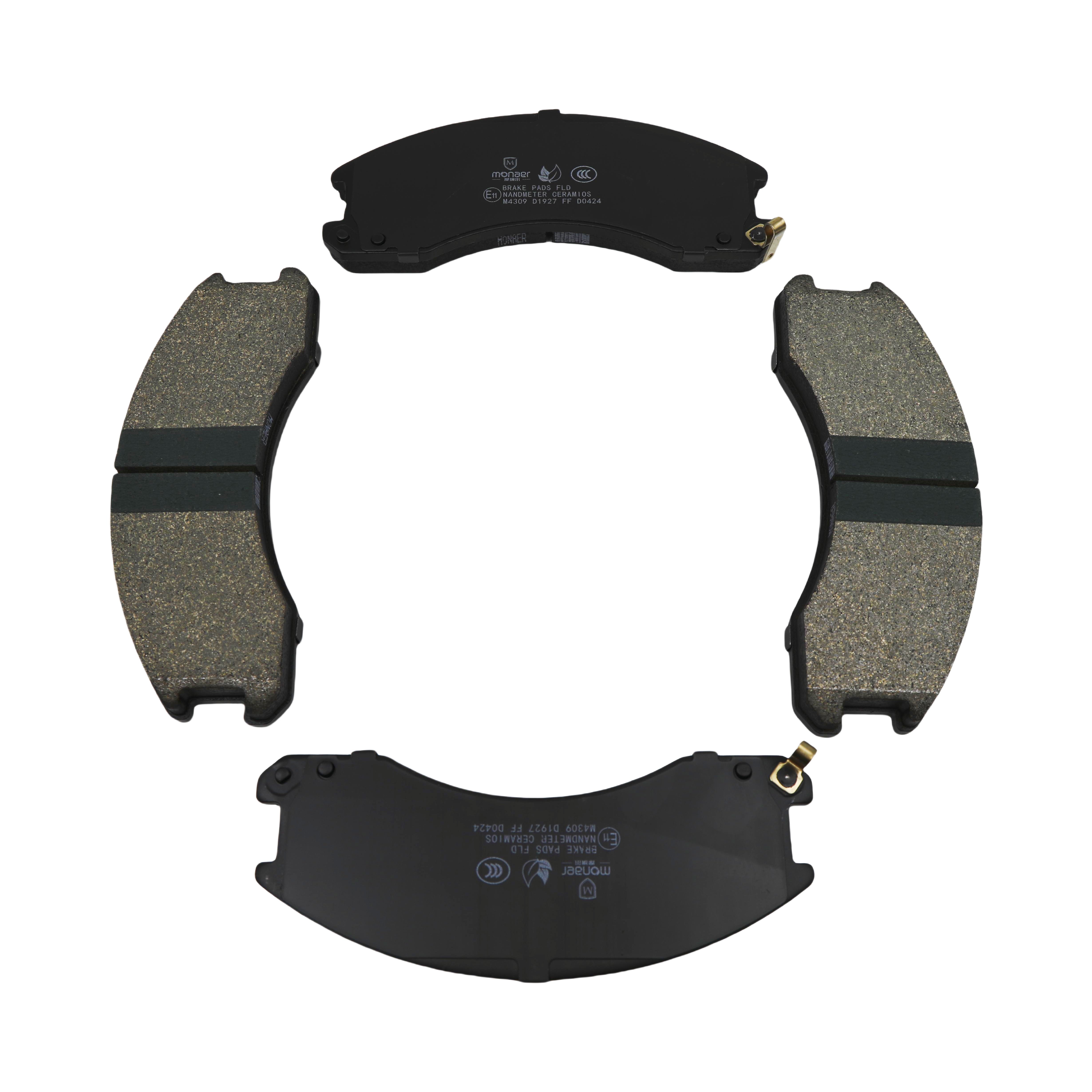 Monaer Brake Pads D1927 Ceramic Front Disc Brake Pad for TOYOTA/LEXUS