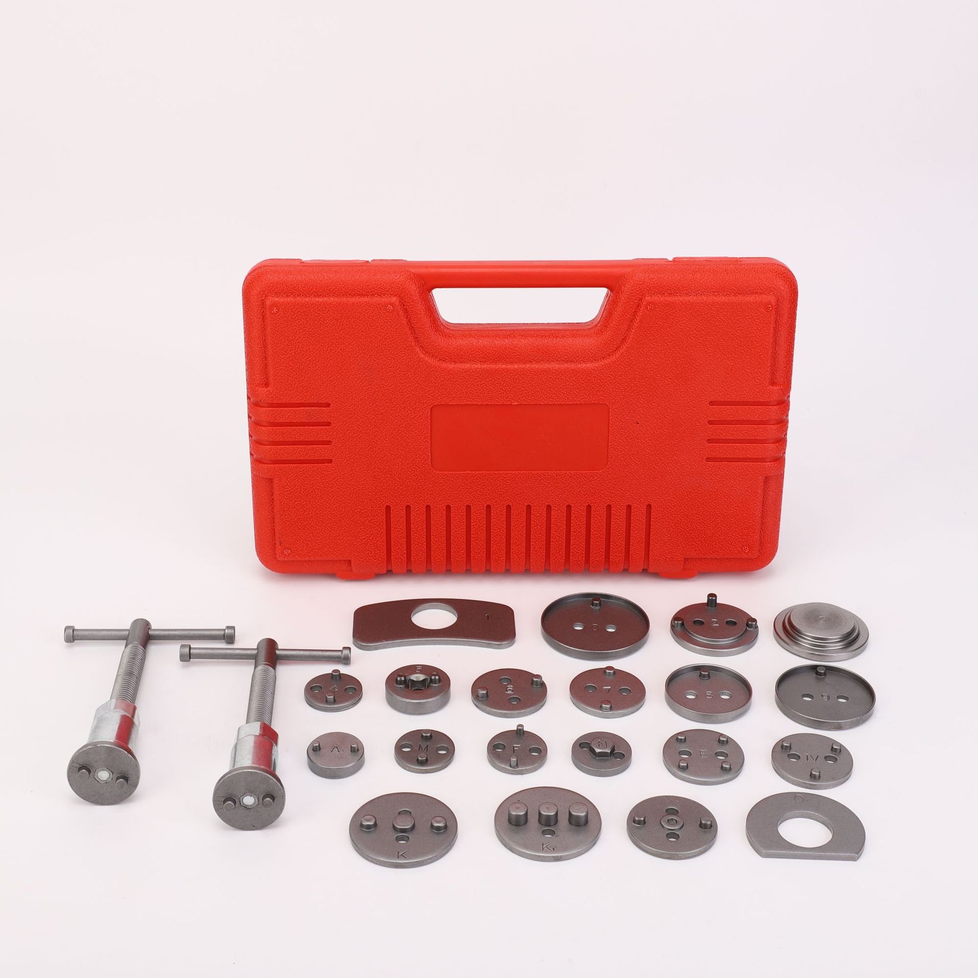 22Pieces Portable Car Brake Pump Return Tool Replacement Brake Pad Disassembly Special Tool