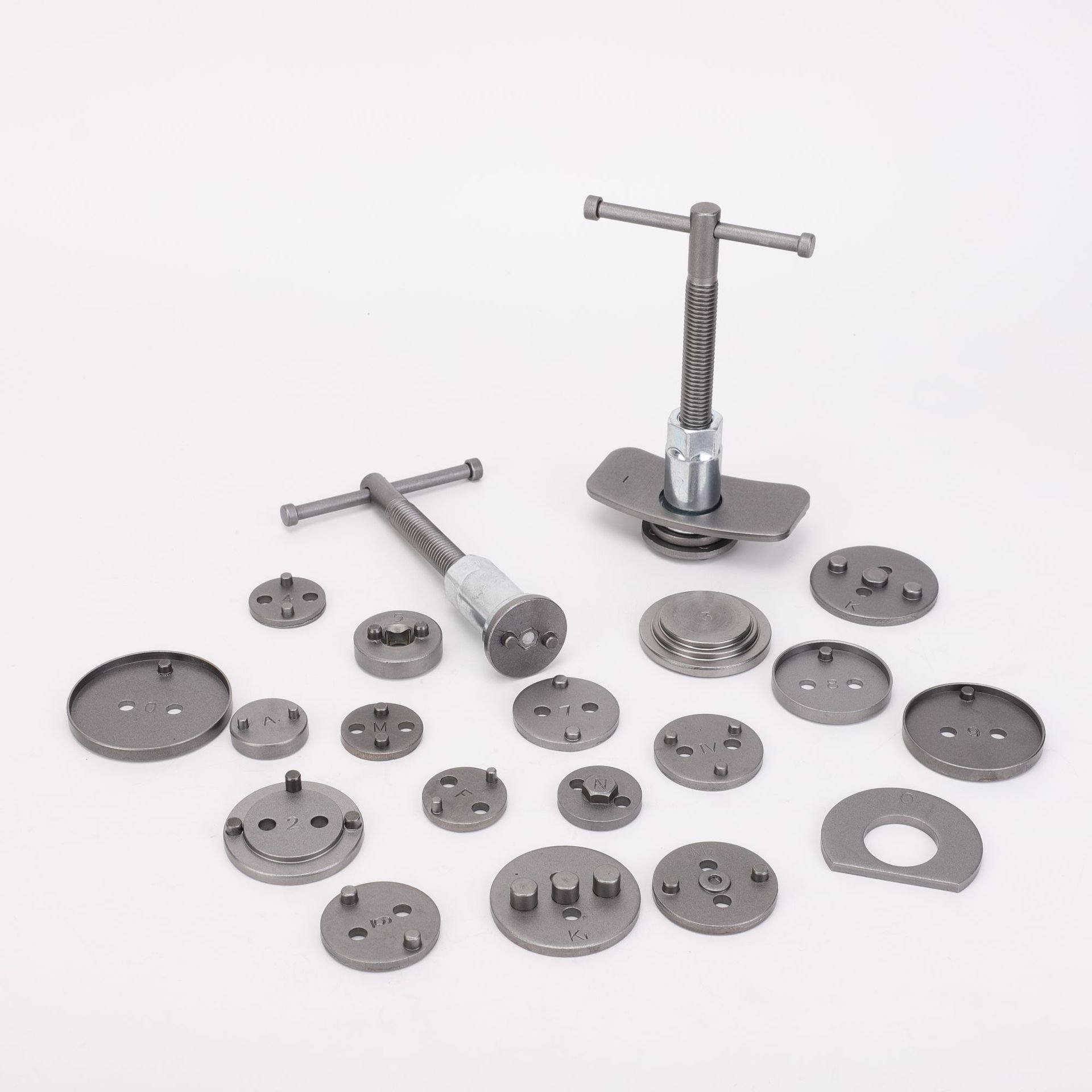 22Pieces Portable Car Brake Pump Return Tool Replacement Brake Pad Disassembly Special Tool