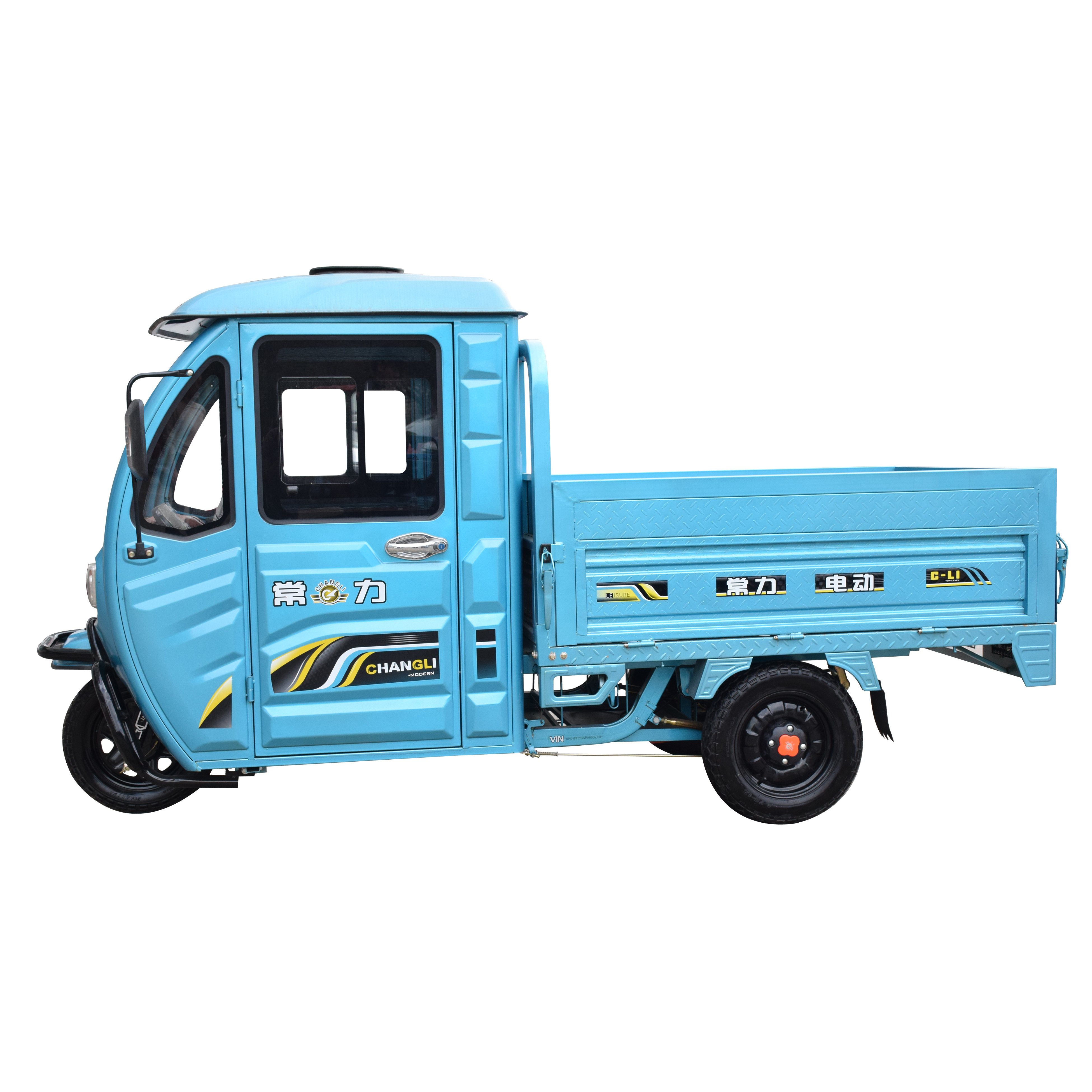 CHANGLI 1000W Passenger Electric Motorcycle 3-Wheel tuk tuk electric cheap car new electric car electric tricycle for adults