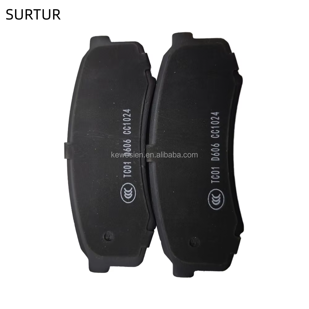 D606-7487 New Rear Brake Pads for LEXUS GX460/TOYOTA 4Runner/TOYOTA Land Cruiser Direct Replacement for Optimal Performance