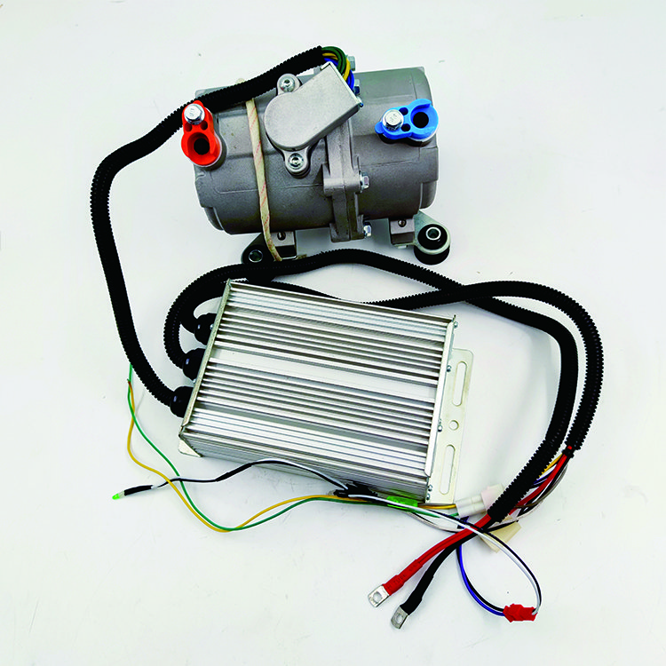 ES21F012F 12V Split DC Scroll Electric Air Conditioner Compressor for Truck Parking Cooler