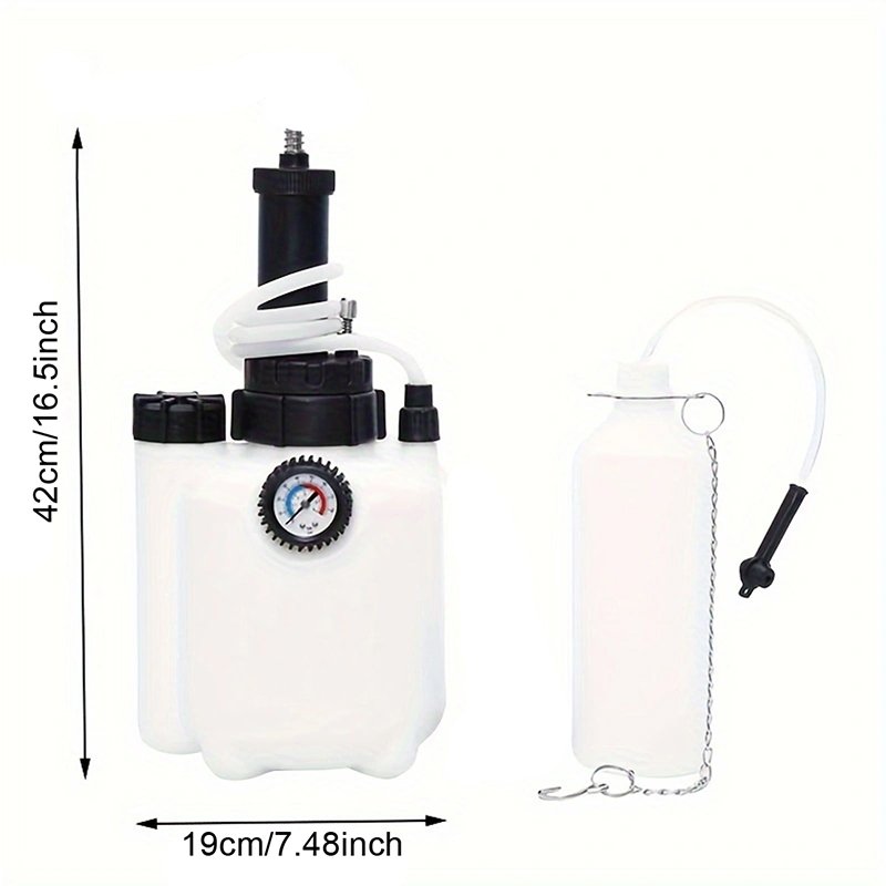 Best Seller Manual Brake Bleeder Fluid Pump Automotive Fluid Extractor 3L Brake Bleeder Kit