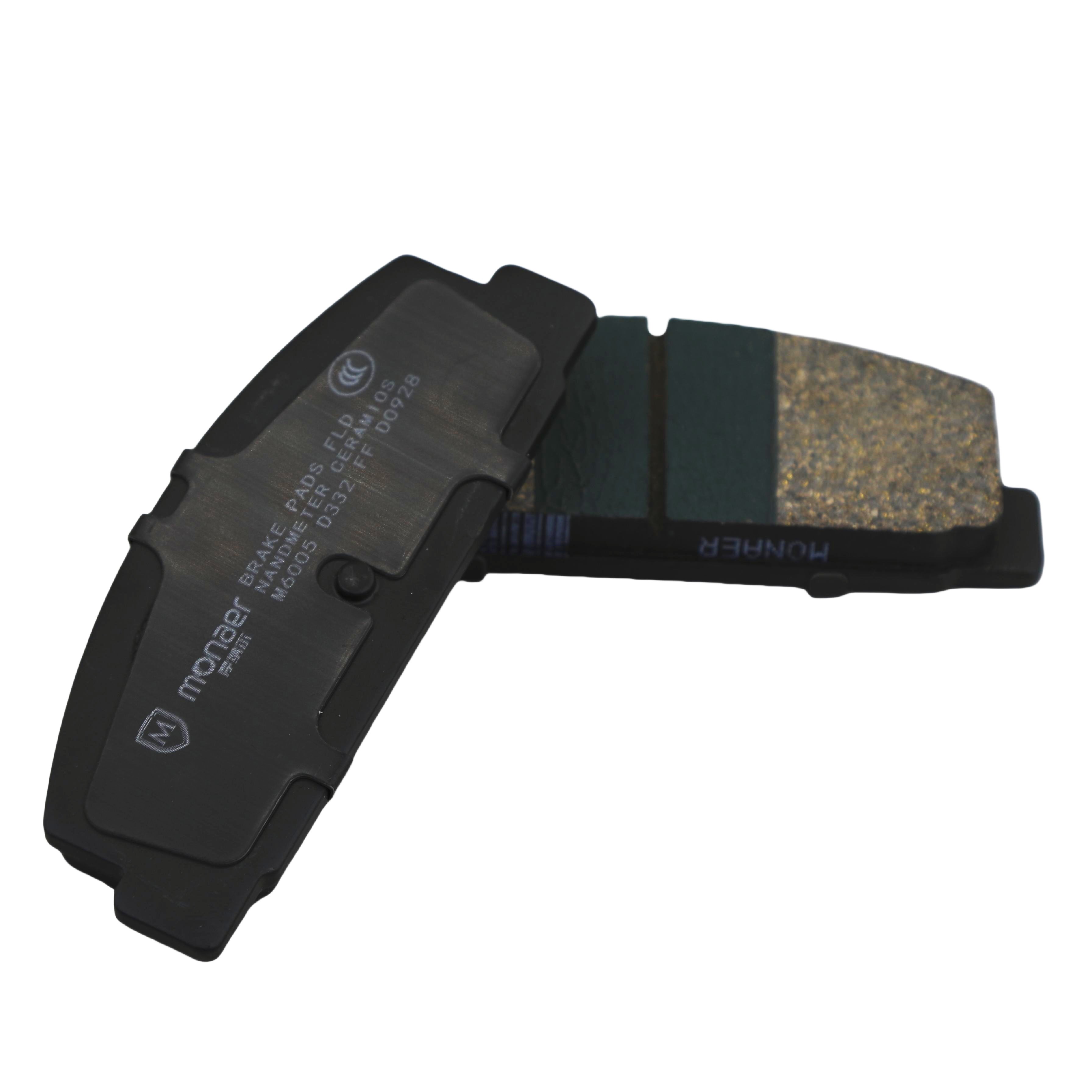 Monaer Brake Pads High Quality D332 Ceramic Front Disc Brake Pad for Mazda/Renault