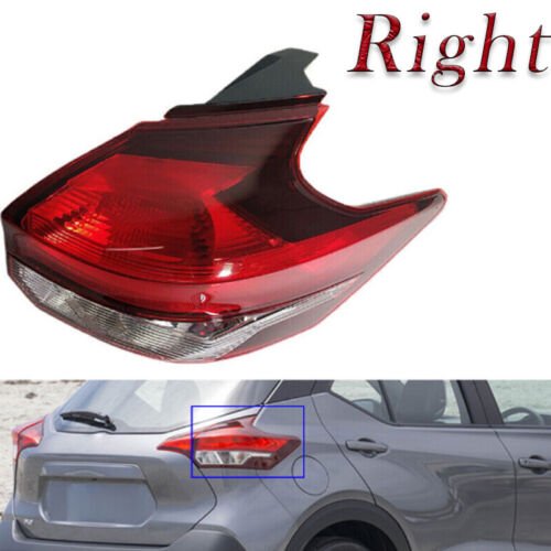 Car Body Kits Tail Lamp Outer Inner Rear Light for nissan Kicks 2017 2018 2019 2020 Outer Tail Light