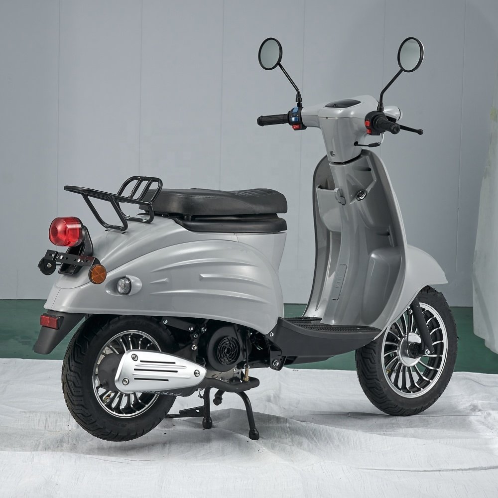 Mini Small Mopeds 49cc 50cc Hybrid Gas Powered Scooter Gas Scooters Gasoline Motorcycle Motor Bike for Adults