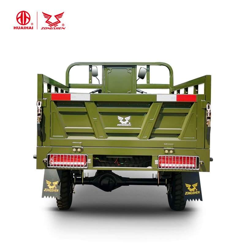 Gasoline Strong Body Big Wheel Motorcycle Three Wheel Farm Vehicles Cargo Loading Motor Tricycle