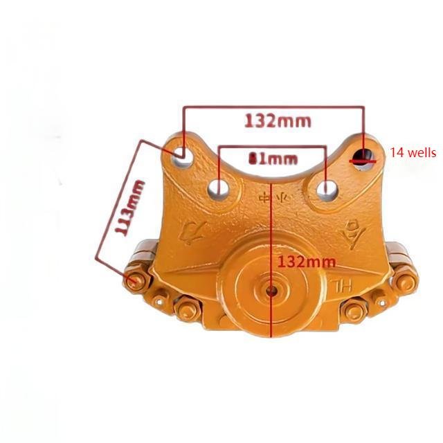 Wheels Loader ZL15.18 Small Loader Disc Brake Assembly Caliper for Mingyu Shanyu Lu Gong Laigong