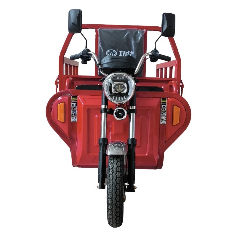 Heavy Duty Electric Cargo Vehicle High Speed Three Wheel Cargo Bike Truck Cargo Tricycle