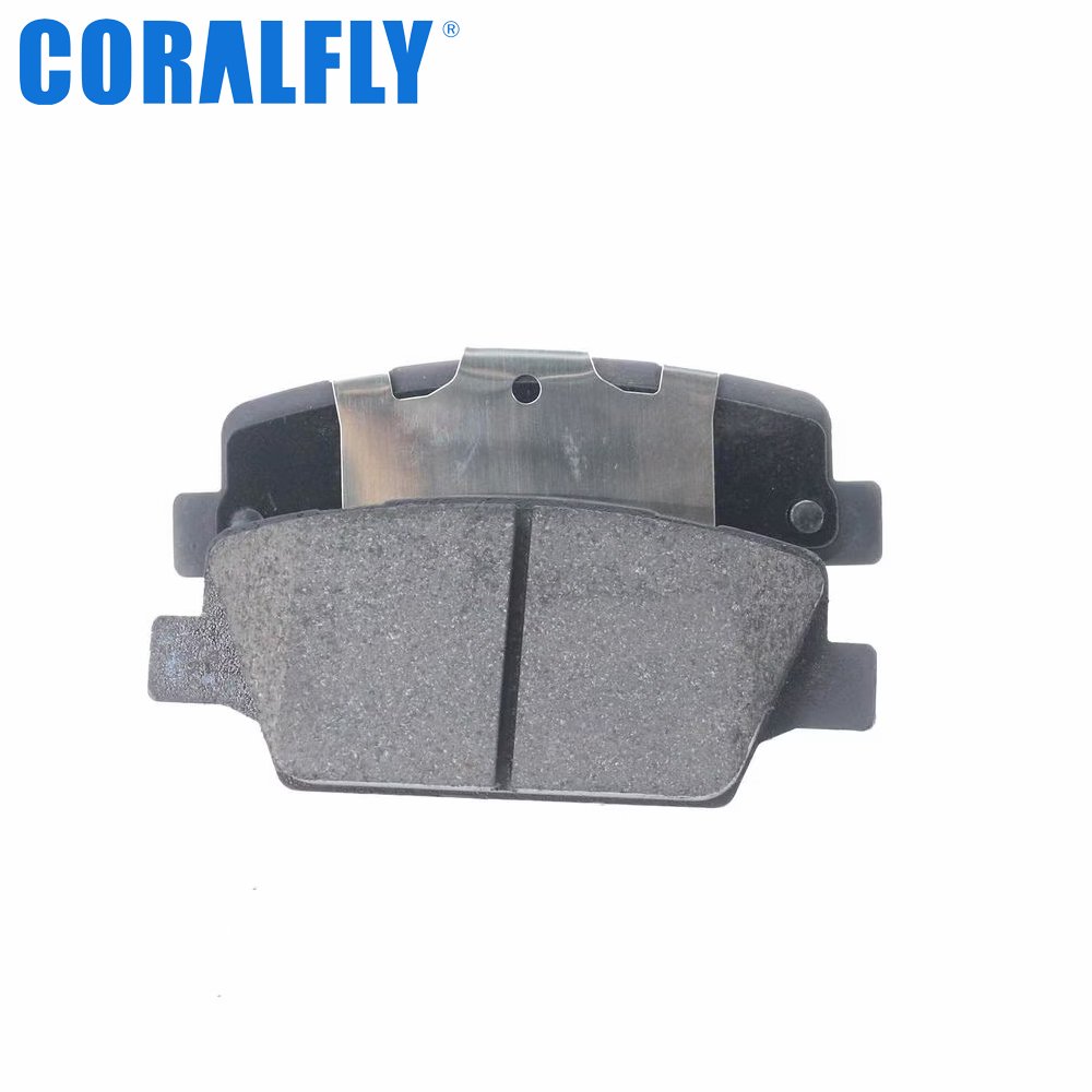 Coralfl Quality Semi-Metallic Ceramic Auto Brake Pads for Honda Accord Fit Civic BRV CRV Jazz City Odyssey