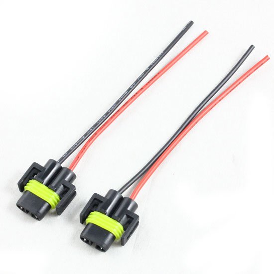 Auto Lamp H8 H11 LED Bulb Holder Adapter Socket HID LED Headlight Fog Light Car Bulb Wire Connector Cable Plug