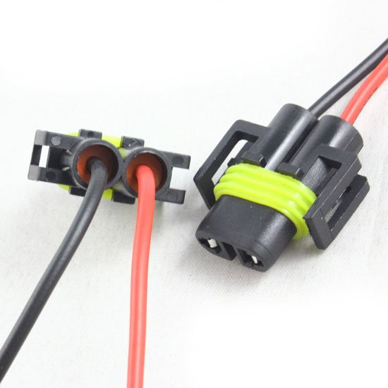 Auto Lamp H8 H11 LED Bulb Holder Adapter Socket HID LED Headlight Fog Light Car Bulb Wire Connector Cable Plug