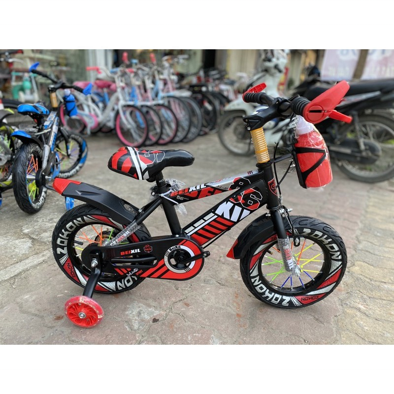 Kids Bicycle 3-6 Years Old Children Walker Bike 12 Inch Riding Bicycle With Auxiliary Wheel Height Adjustable Kids Bicycle Bike