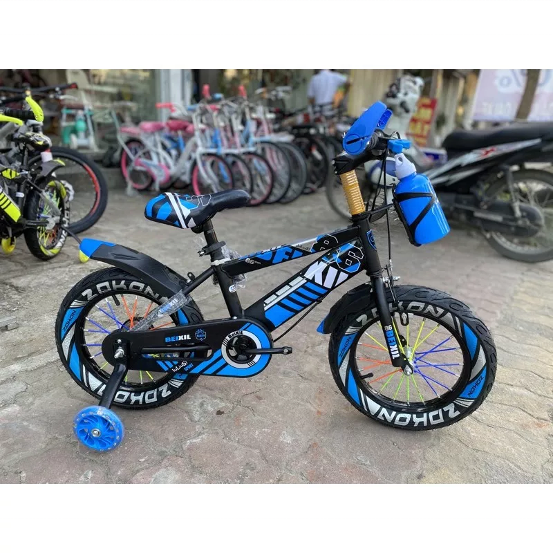 Kids Bicycle 3-6 Years Old Children Walker Bike 12 Inch Riding Bicycle With Auxiliary Wheel Height Adjustable Kids Bicycle Bike