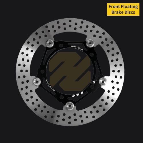 [Customized] Motorcycle 267MM Front Floating Brake Discs Rotors for YAMAHA SAMX NON-ABS AEROX155