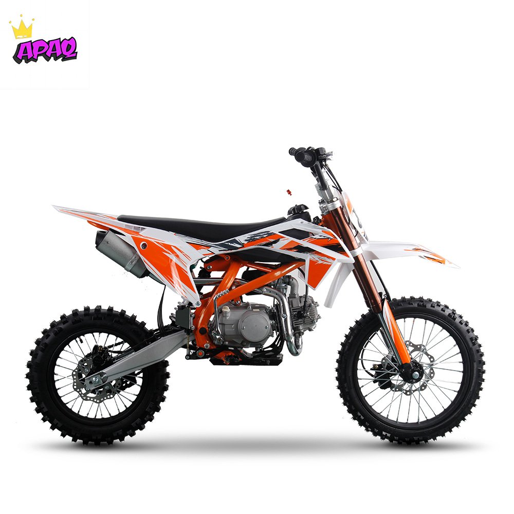 Off Road Competitive 125CC 4-Stroke Pit Bike Gasoline Motorbike 2 Wheel Racing Dirt Bike Gas Adult Motorcycle for Sale