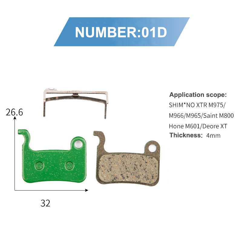 New Image MTB Accessories and Parts Mountain Dirt Road Bike Brake Pads for Cycle Ceramic Electric Bicycle Brake Pads