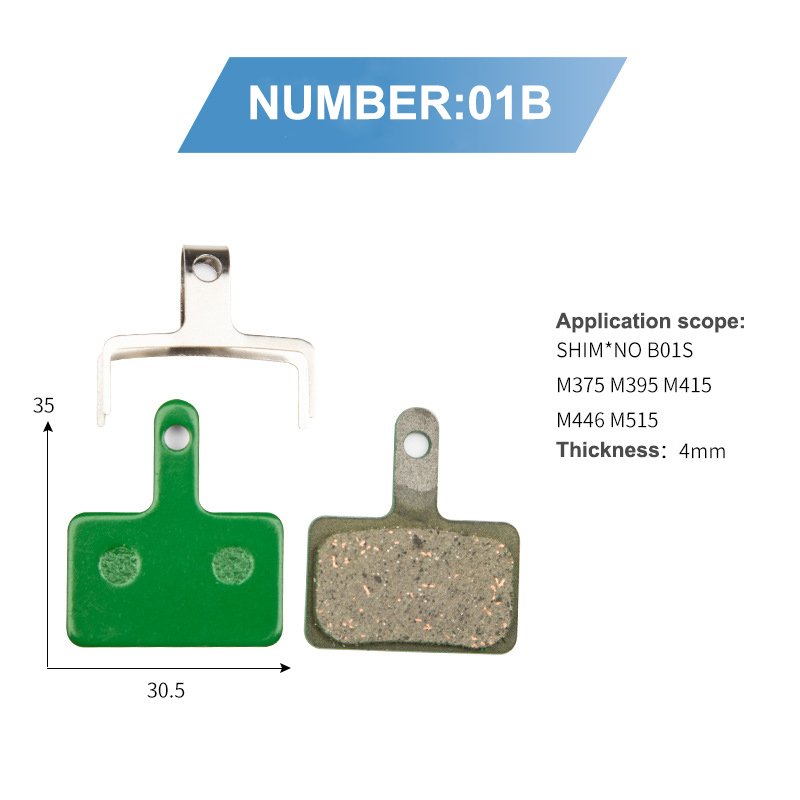 New Image MTB Accessories and Parts Mountain Dirt Road Bike Brake Pads for Cycle Ceramic Electric Bicycle Brake Pads
