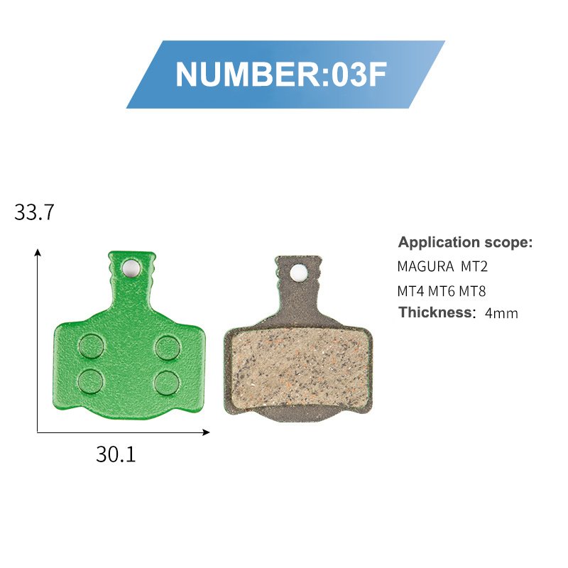 New Image MTB Accessories and Parts Mountain Dirt Road Bike Brake Pads for Cycle Ceramic Electric Bicycle Brake Pads