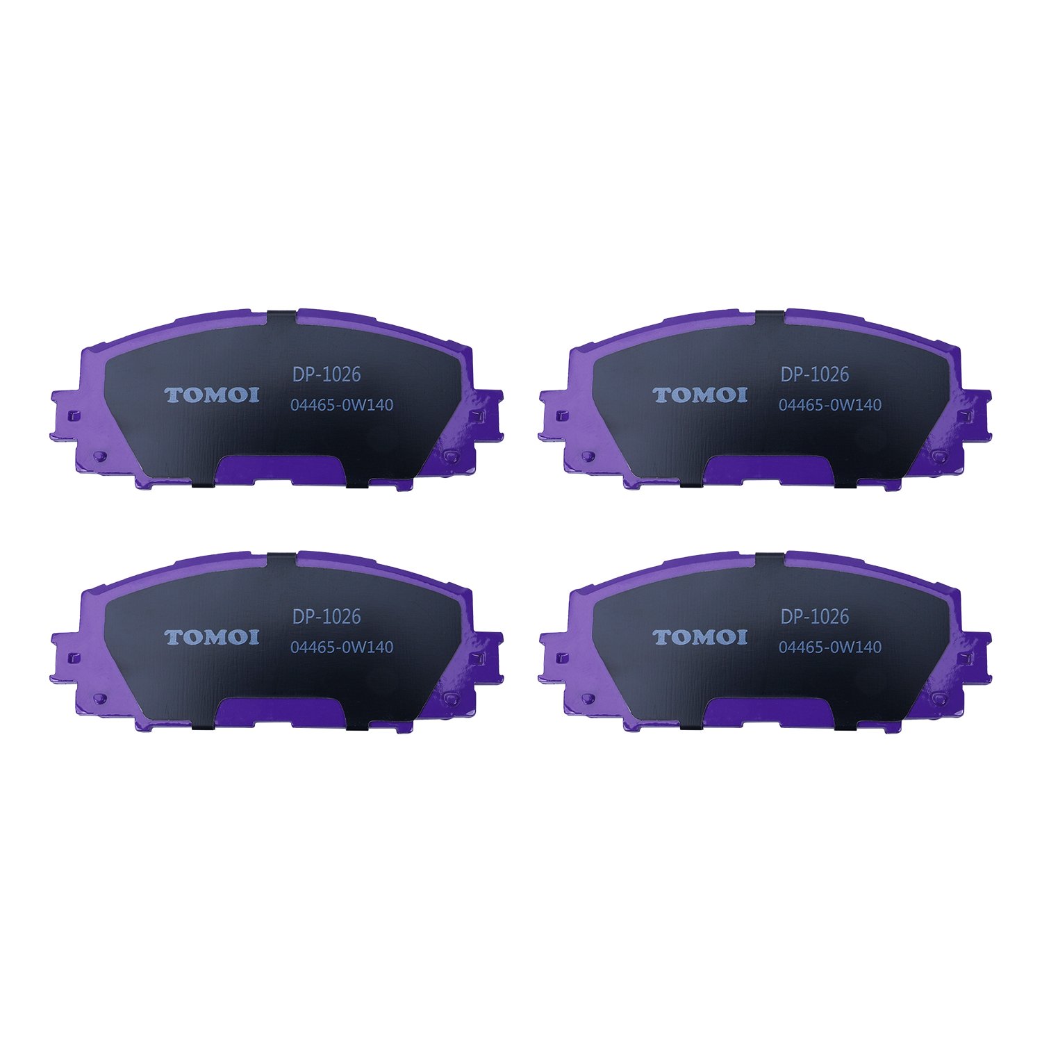 Masuma Tomoi DP-1026 Brake Pad for LEXUS IS CT for TOYOTA YARIS PRIUS COROLLA 04465-0W140