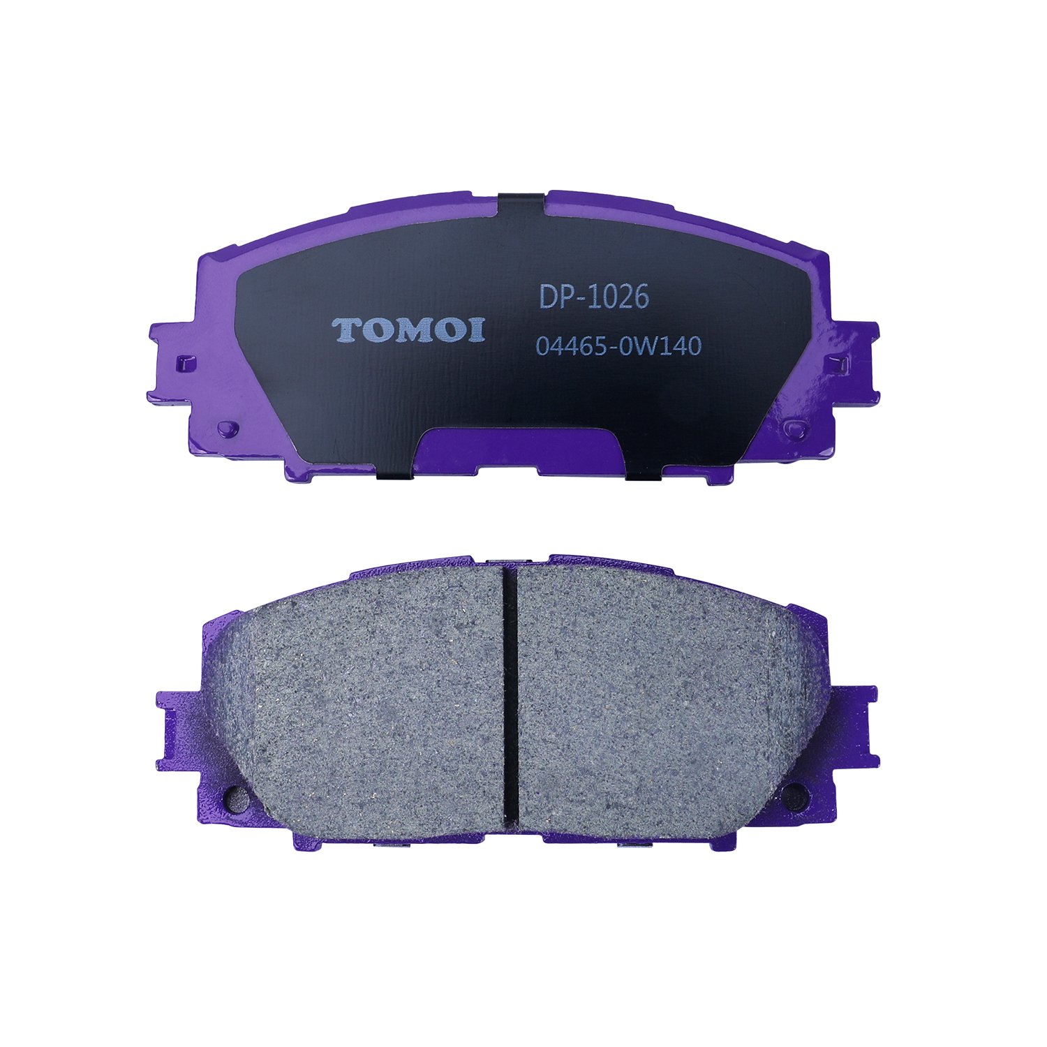 Masuma Tomoi DP-1026 Brake Pad for LEXUS IS CT for TOYOTA YARIS PRIUS COROLLA 04465-0W140