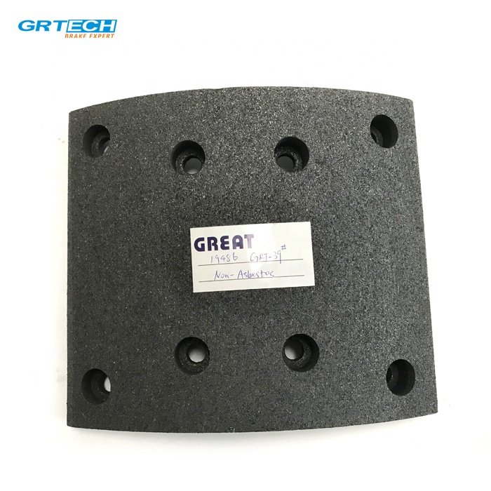 WVA 19486 Auto Brake Parts Truck Brake Drums Lining for Mercedes-Benz,Man