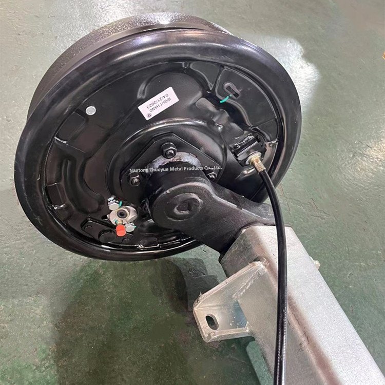 Trailer Torsion Axle Shaft with Drum Brake with Mechanical Brake or Hydraulic Brake