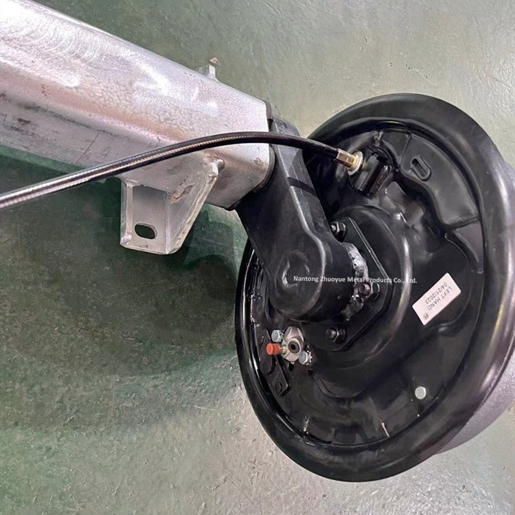 Trailer Torsion Axle Shaft with Drum Brake with Mechanical Brake or Hydraulic Brake
