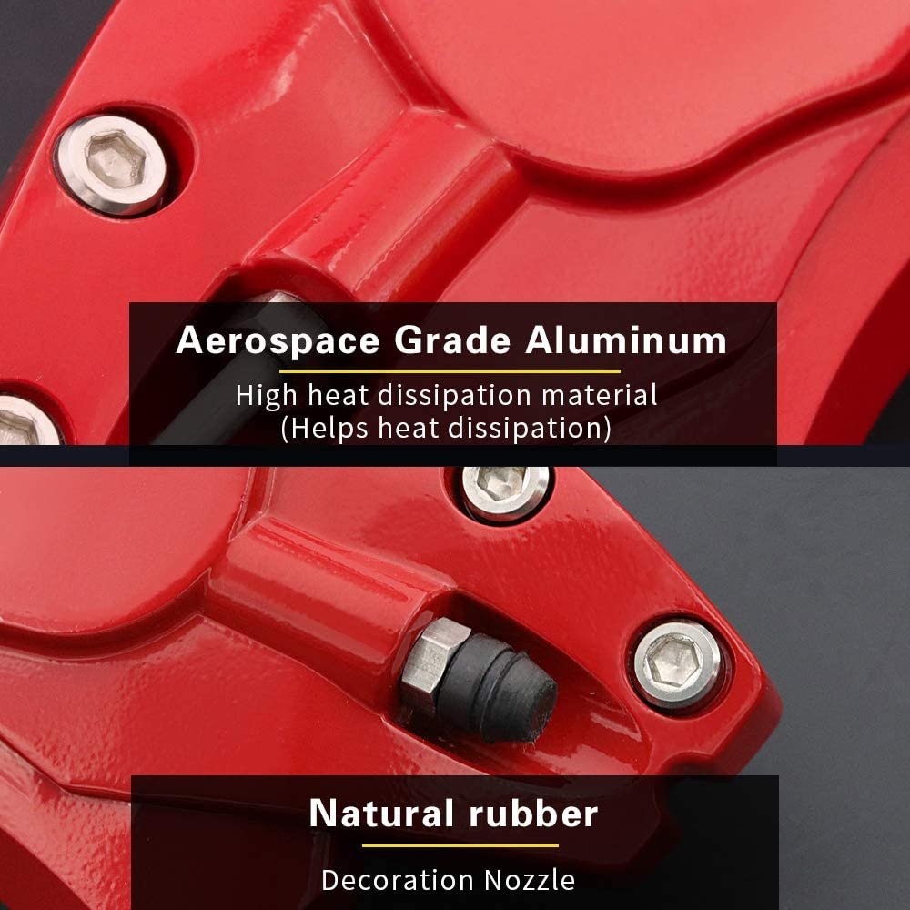 New Type Aluminum Specially Car Brake Caliper Cover for Audi A3,A4,A5,A6,A7,A8,TT