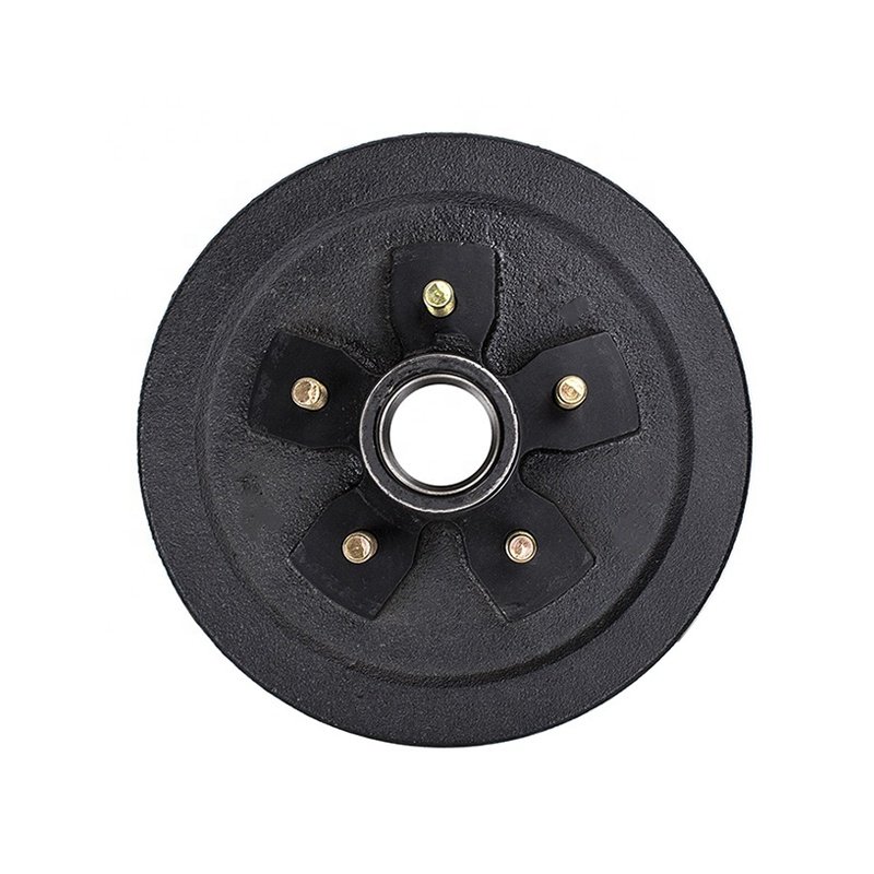 3500lbs RV Trailer 10" X 2 1/4" Brake Drum - 5 on 4 1/2" with 1 3/8" X 1 1/16" Bearings