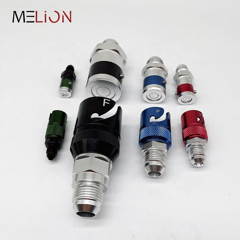 High Performance 3AN AN3 Motors Brake Line Hose Fluid Quick Release Coupling Disconnect Dry Break Fittings