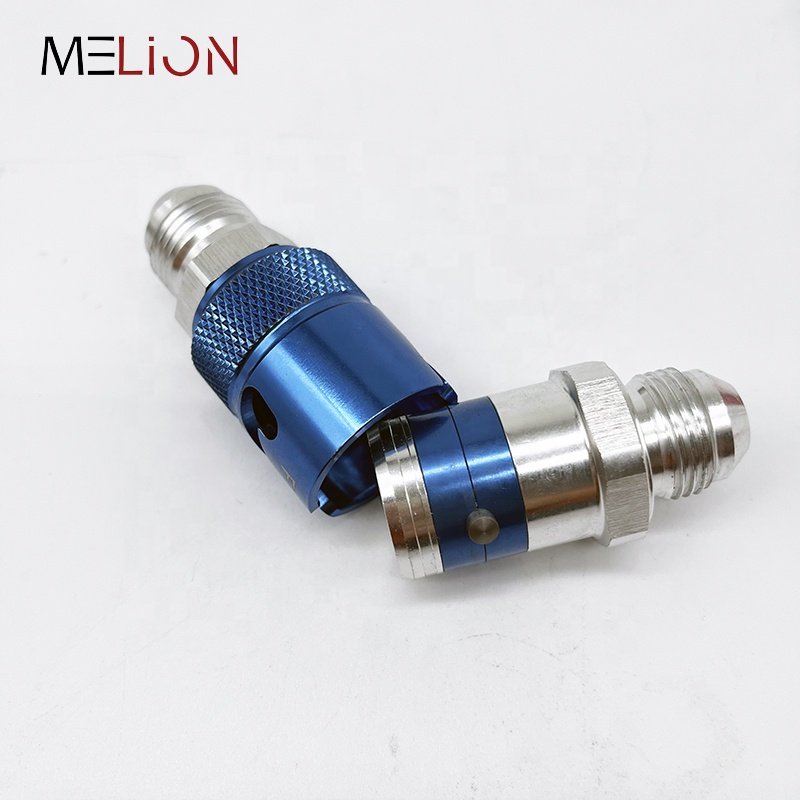 High Performance 3AN AN3 Motors Brake Line Hose Fluid Quick Release Coupling Disconnect Dry Break Fittings