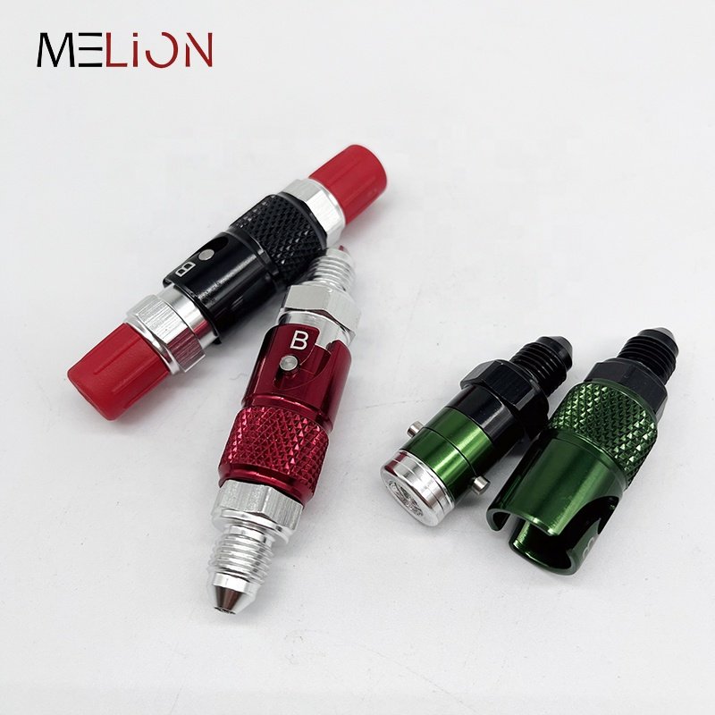 High Performance 3AN AN3 Motors Brake Line Hose Fluid Quick Release Coupling Disconnect Dry Break Fittings