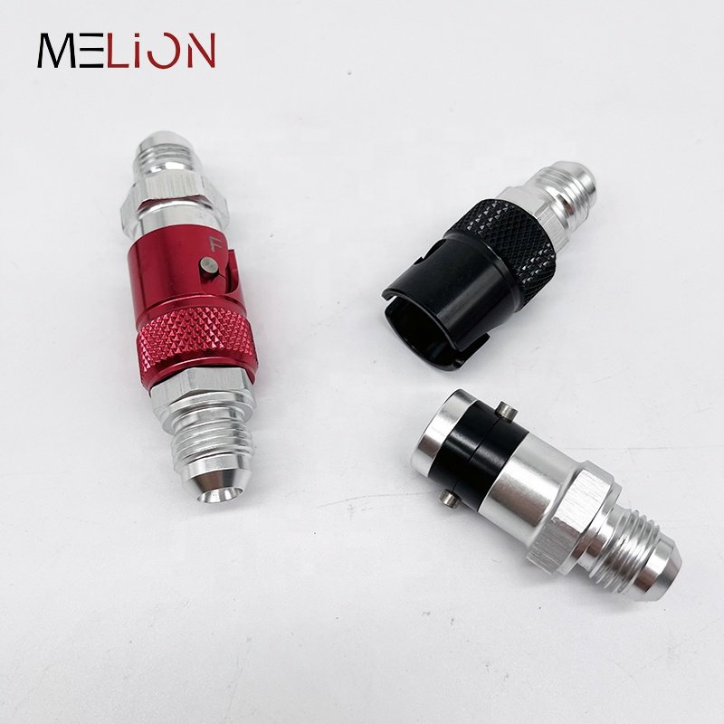 High Performance 3AN AN3 Motors Brake Line Hose Fluid Quick Release Coupling Disconnect Dry Break Fittings