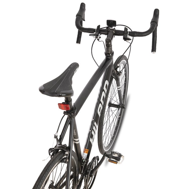 HILAND Factory Price Black Caliper Brake Road Bicycle Aluminum Alloy 21 Speed Road Bike
