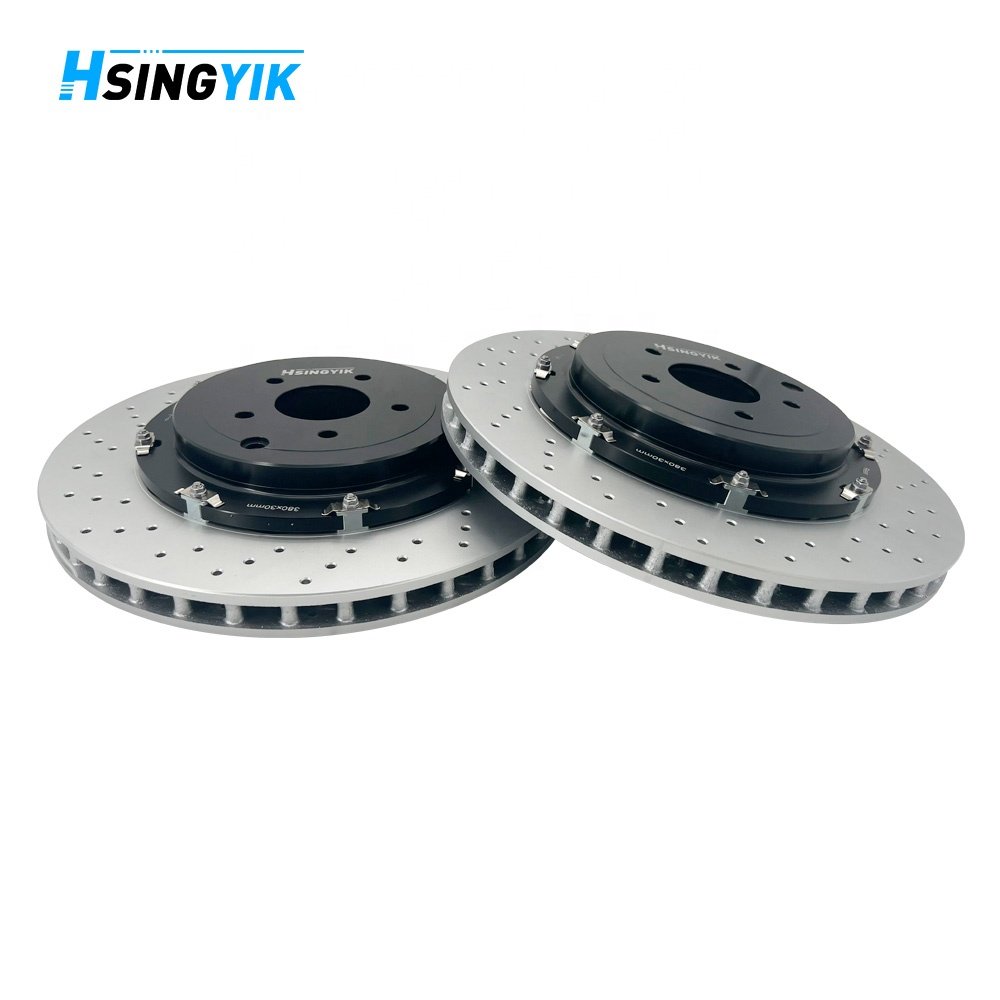 Auto Parts 2 Piece Oem Size Floating Brake Rotor for Toyota Nissan Honda Subaru