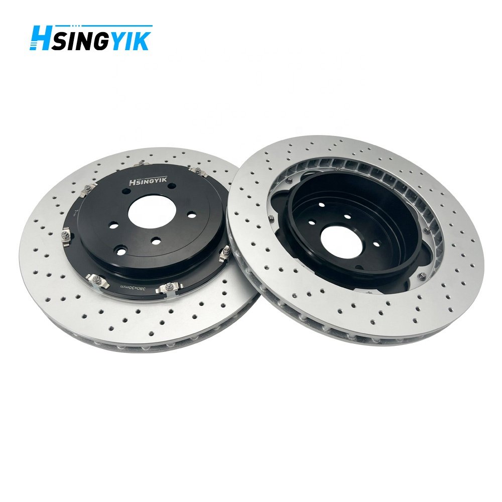 Auto Parts 2 Piece Oem Size Floating Brake Rotor for Toyota Nissan Honda Subaru